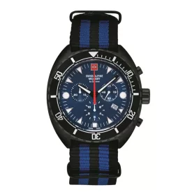   Swiss Alpine Military férfi óra Chrono analóg 7066.9675SAM -karkötő
