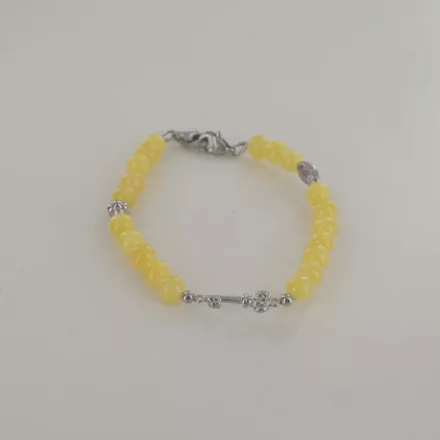 EDC by Esprit Női karkötő nemesacél Kunstperlen sárga ESBR031