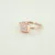 Esprit Női gyűrű nemesacél rosegold cirkónia Gr.56 ESRG024