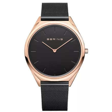 Bering Unisex férfi női óra karóra klasszikus - 17039-166 Meshband