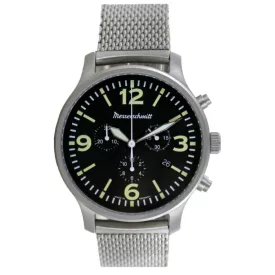   Aristo férfi Messerschmitt óra Flieger Kronográf ME-3H205M nemesacél