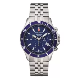   Swiss Alpine Military férfi óra Kronográf analóg 7022.9135SAM nemesacél