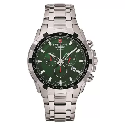 Swiss Alpine Military férfi óra Chrono 7043.9134SAM nemesacél