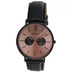   Bering Unisex férfi női óra karóra Ultra vékony - 14240-402-r bőr