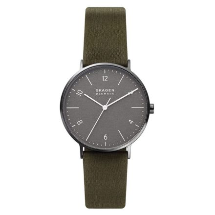 Skagen férfi óra karóra Aaren Naturals zöld szürke SKW6730