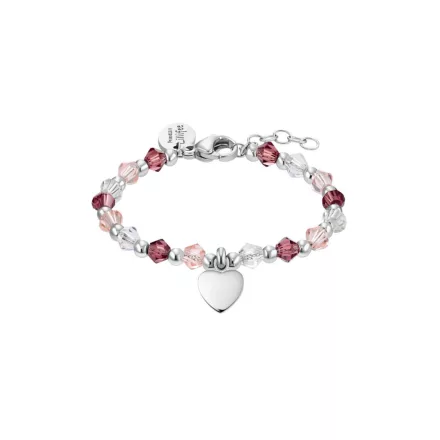 Prinzessin Lillifee Gyerek karkötő nemesacél Glassteine szív 2034005