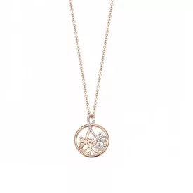   Esprit Női Lánc nyaklánc ezüst rosegold Elicate Bouquet ESNL93178A420-1