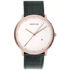   Bering férfi óra karóra vékony klasszikus - 11139-564-sw bőr