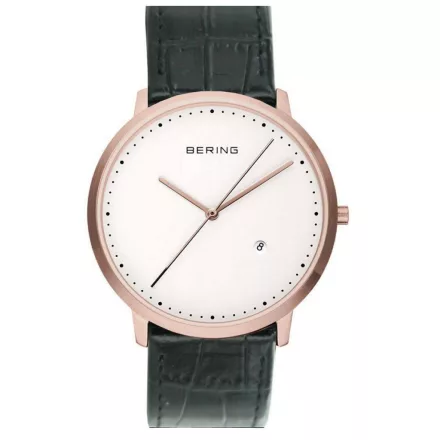 Bering férfi óra karóra vékony klasszikus - 11139-564-sw bőr