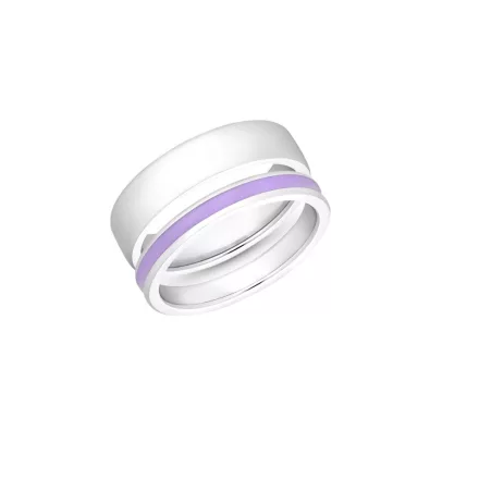 s.Oliver ékszer Női gyűrű nemesacél ezüst 203500 58 (18.4 mm Ø)