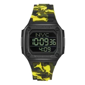   Philipp Plein Unisex férfi női óra HYPER SHOCK fekete PWHAA1722