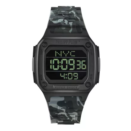 Philipp Plein Unisex férfi női óra HYPER SHOCK fekete PWHAA1822