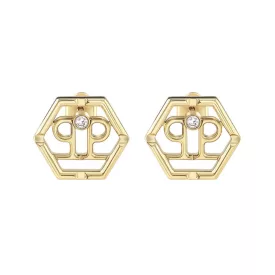   Philipp Plein Női fülbevaló ékszer nemesacél IP arany HEXAGON PJ2AA06EU