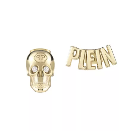 Philipp Plein Női fülbevaló ékszer nemesacél IP arany LETTERING PJ1AA02EU