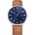 Bering férfi óra karóra Titanium - 18640-567 bőr