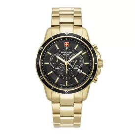   Swiss Alpine Military férfi óra Kronográf analóg 7089.9117SAM nemesacél