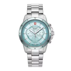   Swiss Alpine Military férfi óra Kronográf analóg 7089.9131SAM nemesacél