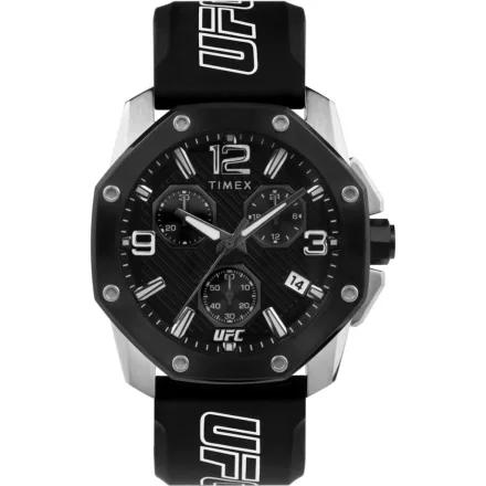 Timex férfi óra karóra Kronográf analóg TW2V58600 UFC Icon