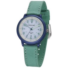   JACQUES FAREL gyerek óra karóra Solaruhr ORSO 3105 türkíz