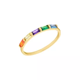   s.Oliver ékszer Női gyűrű ezüst goldfarben cirkónia 203550 54 (17.2 mm Ø)