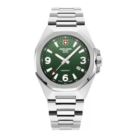 Swiss Alpine Military férfi óra analóg 7005.1134SAM nemesacél