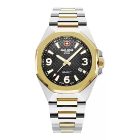   Swiss Alpine Military férfi óra analóg 7005.1147SAM nemesacél