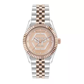  Philipp Plein Női óra analóg dátum SUPERLATIVE PW2BA0423 nemesacél