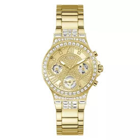   Guess Női óra karóra Multifunktion MOONLIGHT GW0320L2 nemesacél arany