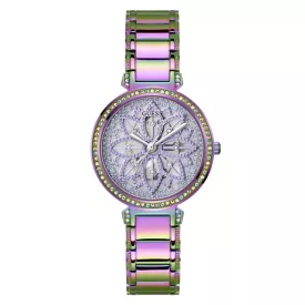   Guess Női óra karóra LILY GW0528L4 nemesacél Regenbogenfarben