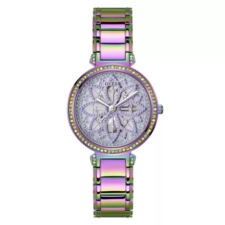 Guess Női óra karóra LILY GW0528L4 nemesacél Regenbogenfarben