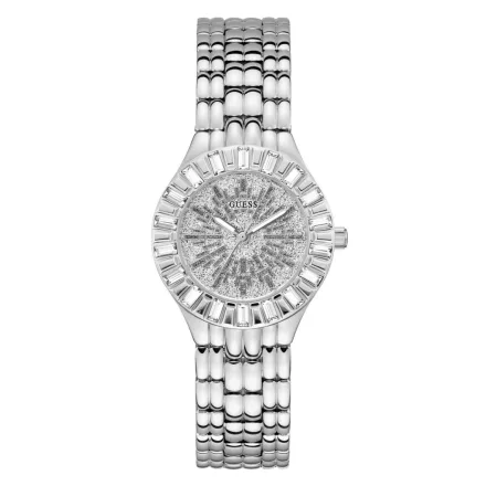 Guess Női óra karóra FIREWORK GW0602L1 nemesacél ezüst