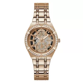 Guess Női óra karóra ALLARA GW0604L3 nemesacél rosegold