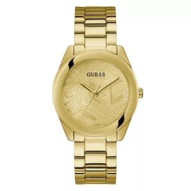 Guess Női óra karóra CUBED GW0606L2 nemesacél arany