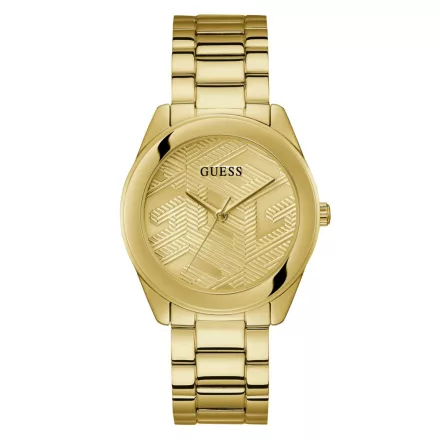 Guess Női óra karóra CUBED GW0606L2 nemesacél arany