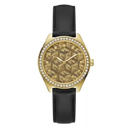Guess Női óra karóra G GLOSS GW0608L2 bőr