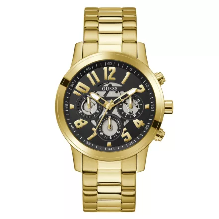 Guess férfi óra karóra Multifunktion PARKER GW0627G2 nemesacél arany