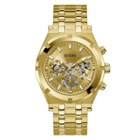   Guess férfi óra karóra Multifunktion CONTINENTAL GW0260G4 nemesacél arany
