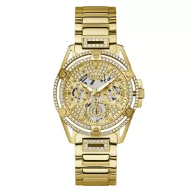 Guess Női óra karóra QUEEN GW0464L2 nemesacél arany
