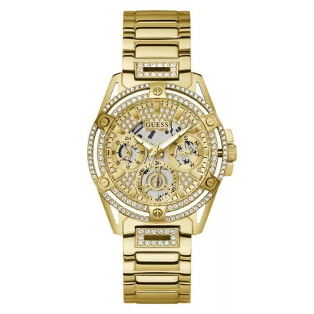 Guess Női óra karóra QUEEN GW0464L2 nemesacél arany