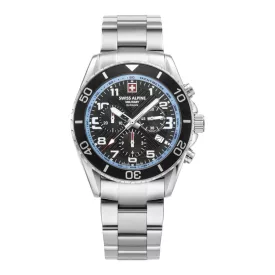   Swiss Alpine Military férfi óra Kronográf analóg 7029.9131SAM nemesacél