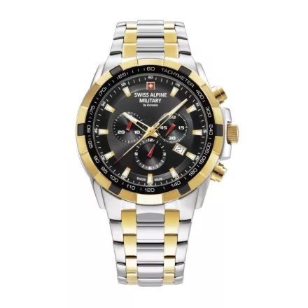 Swiss Alpine Military férfi óra Chrono 7043.9147SAM nemesacél