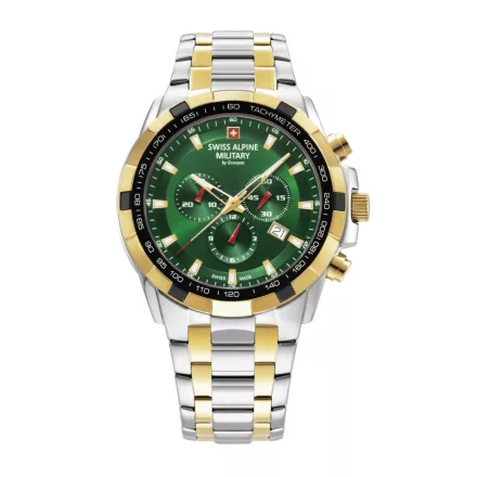 Swiss Alpine Military férfi óra Chrono 7043.9144SAM nemesacél