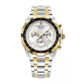   Swiss Alpine Military férfi óra Chrono 7043.9142SAM nemesacél