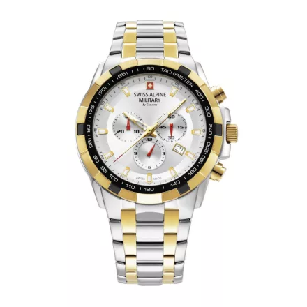 Swiss Alpine Military férfi óra Chrono 7043.9142SAM nemesacél