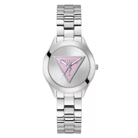   Guess Női óra karóra három PLAQUE GW0675L1 nemesacél ezüst