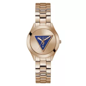   Guess Női óra karóra három PLAQUE GW0675L3 nemesacél rosegold