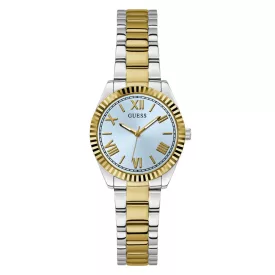   Guess Női óra karóra MINI LUNA GW0687L4 nemesacél bicolor