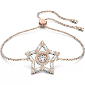 Swarovski Női karkötő nemesacél Stella rosegold 5617882