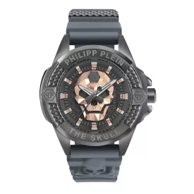   Philipp Plein Unisex férfi női óra analóg THE $KULL PWAAA2324