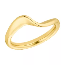  s.Oliver ékszer Női gyűrű nemesacél IP arany 203796 54 (17.2 mm Ø)